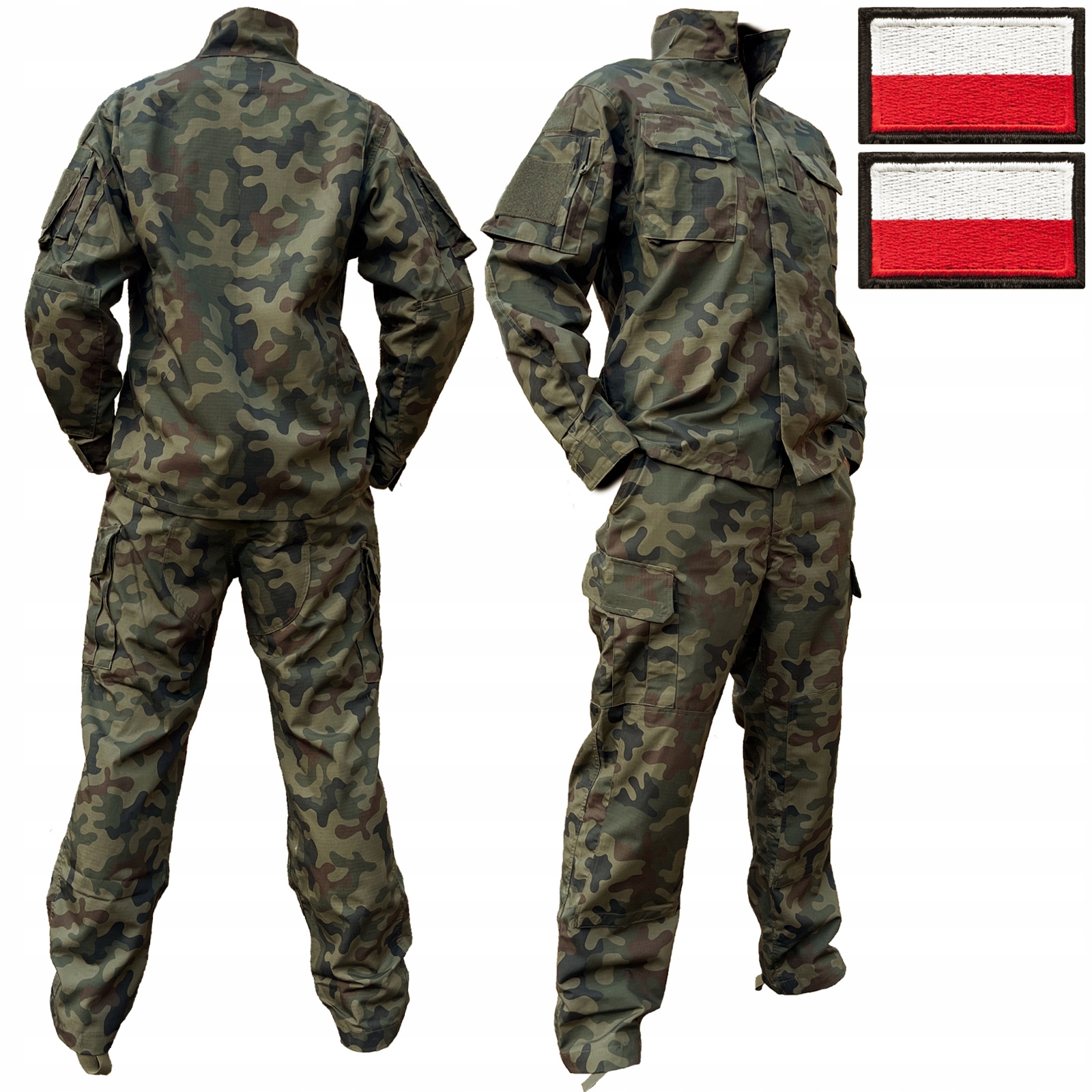 Mundur Wojskowy Wz2010 Szkoła mundurowa Moro WZ10 Polski Flagi r. M