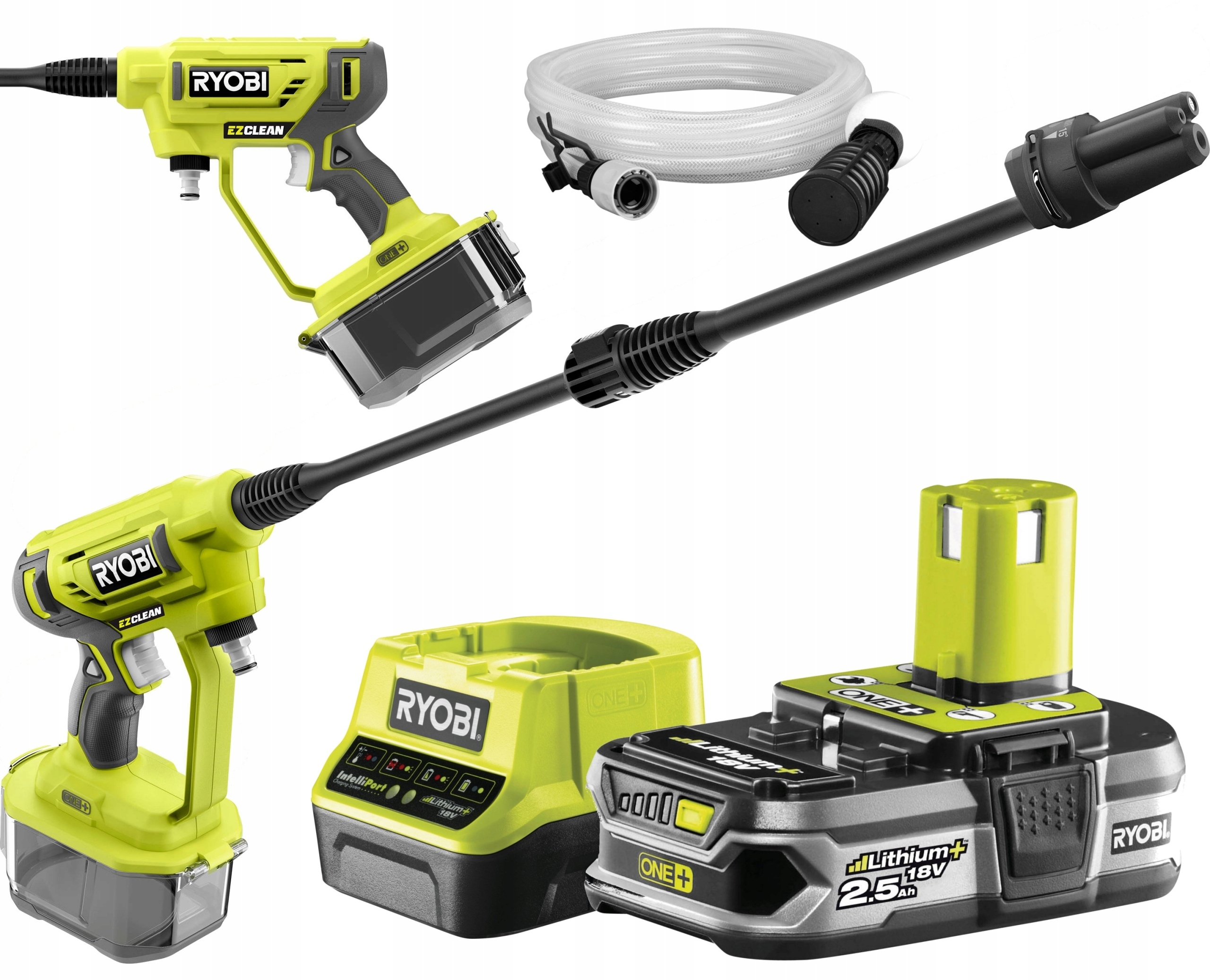 

Ryobi Akumulatorowa Myjka ciśnieniowa 18V +2,5Ah