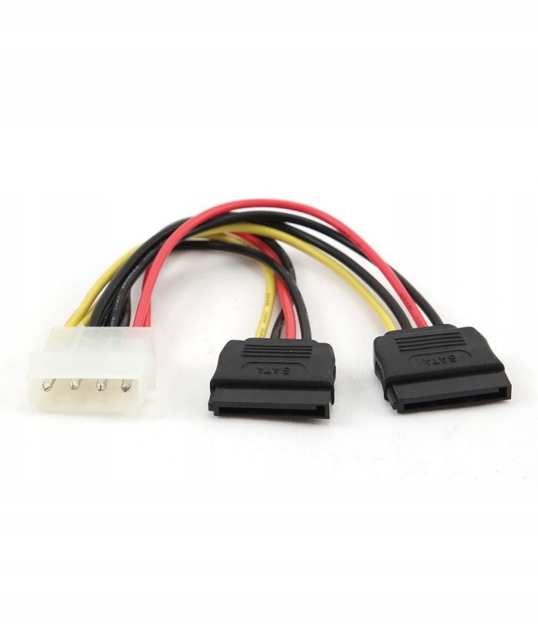 

PRZEJśCIóWKA Molex 4-PIN Na 2X Sata