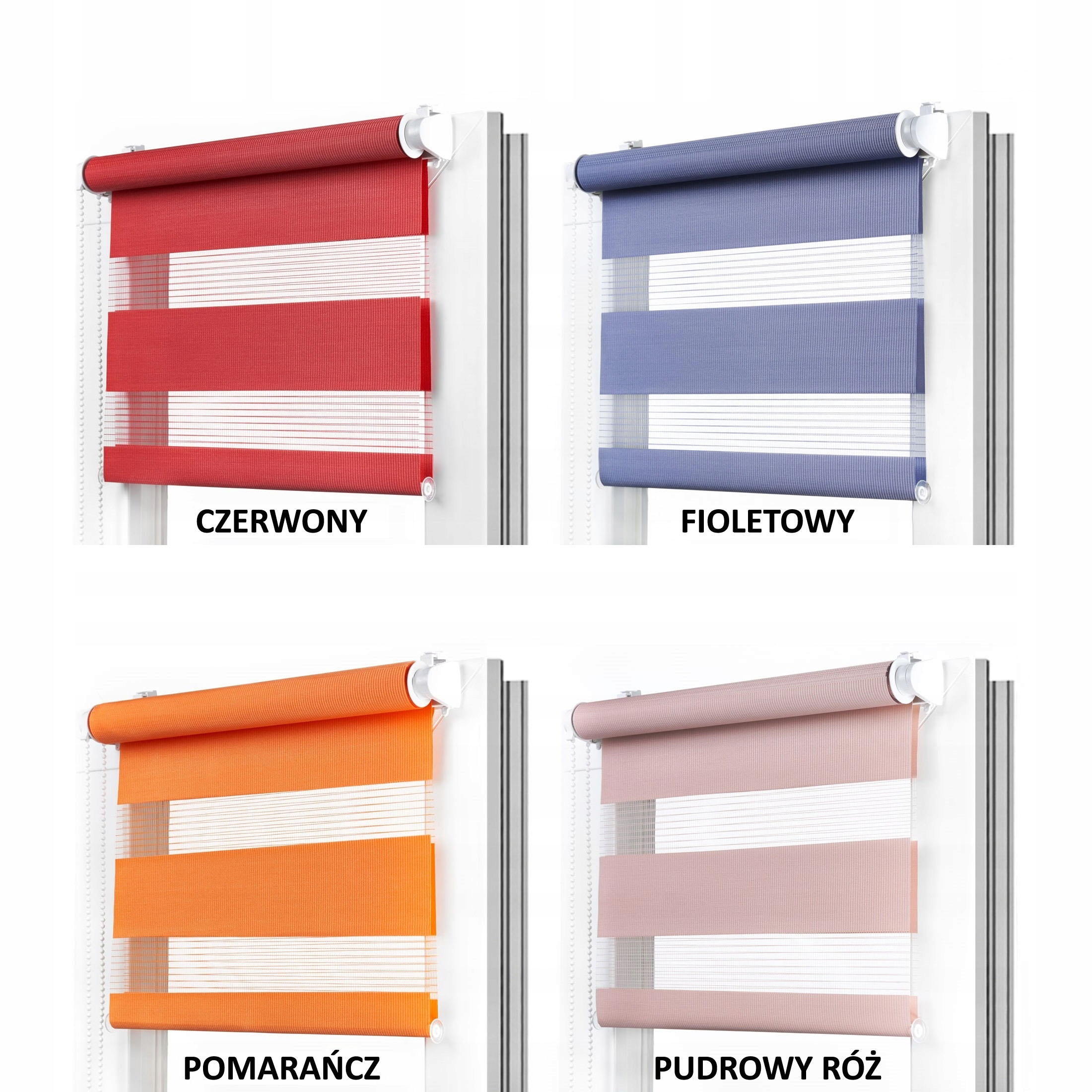 Roleta gotowa do montażu 119x230 cm CIEKAWE KOLORY Szerokość produktu 119 cm