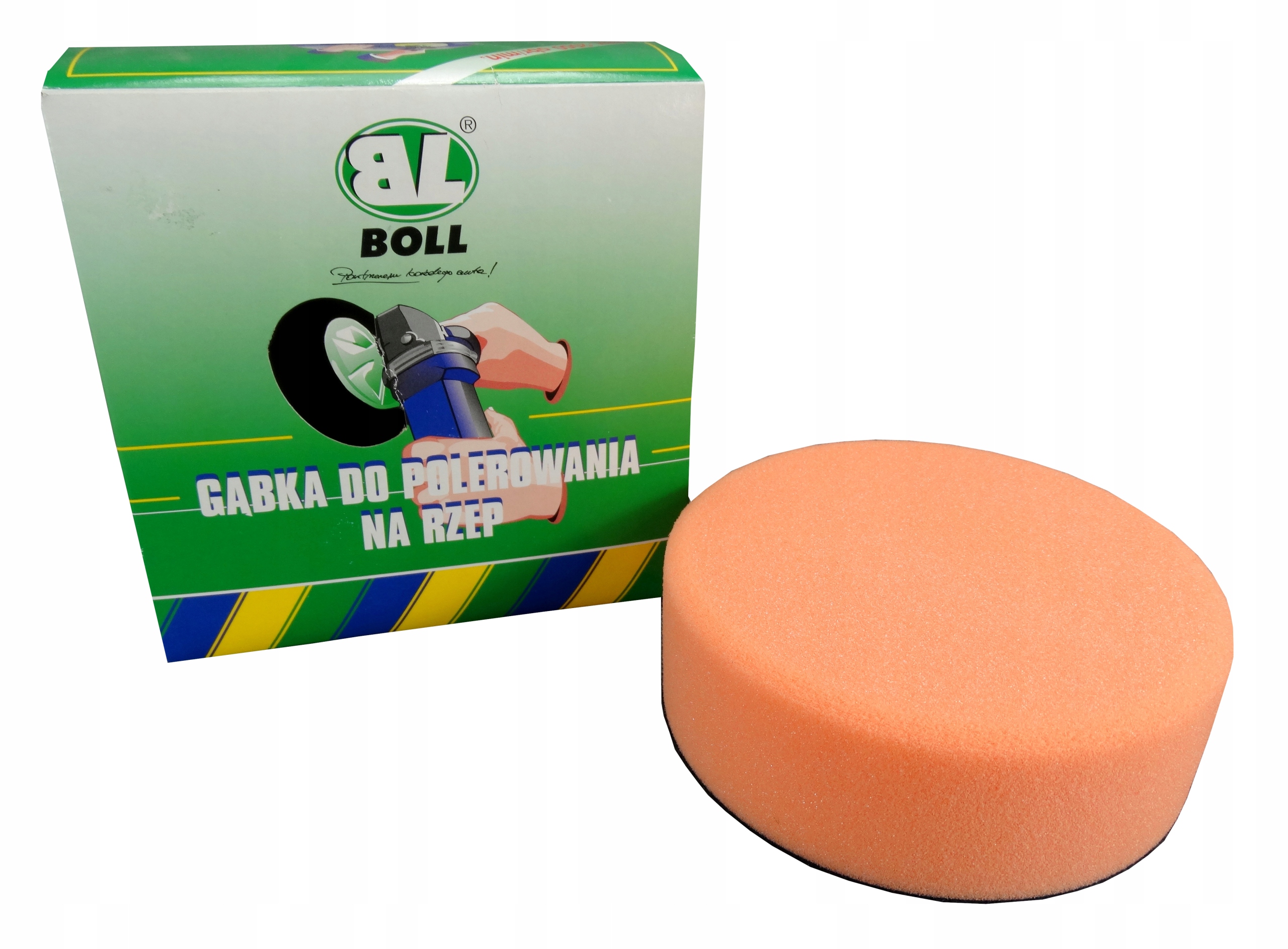 

Boll Gąbka Do Polerowania Na Rzep Pomarańczowa
