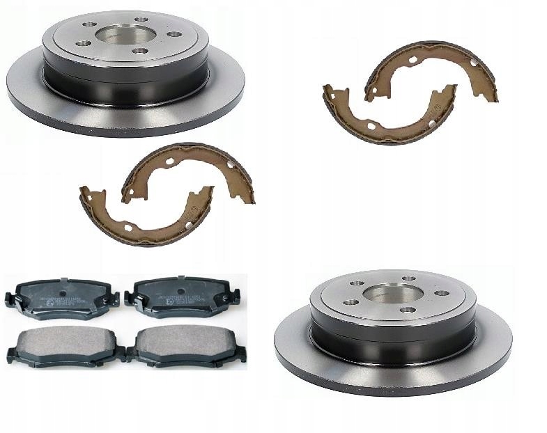 Kotouče Čelisti Jeep Cherokee Kk Liberty Dodge Nitro Zadní Sada