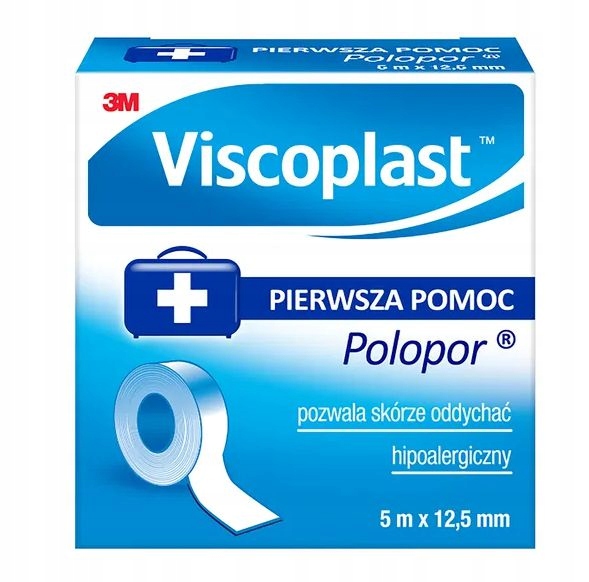 

Plaster Polopor 5mx12,5mm przylepiec hipoalergiczn