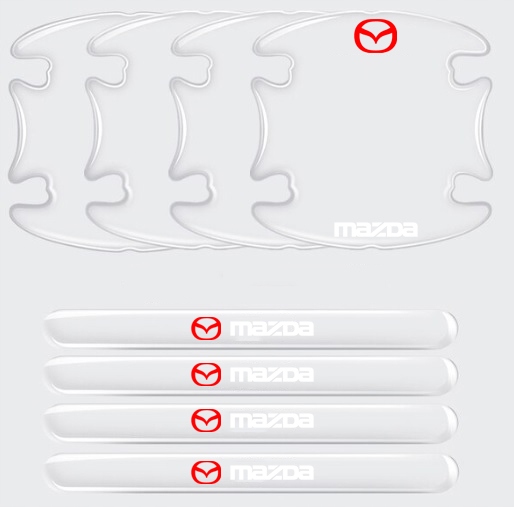 

Naklejka ochronna na klamki samochodu Mazda