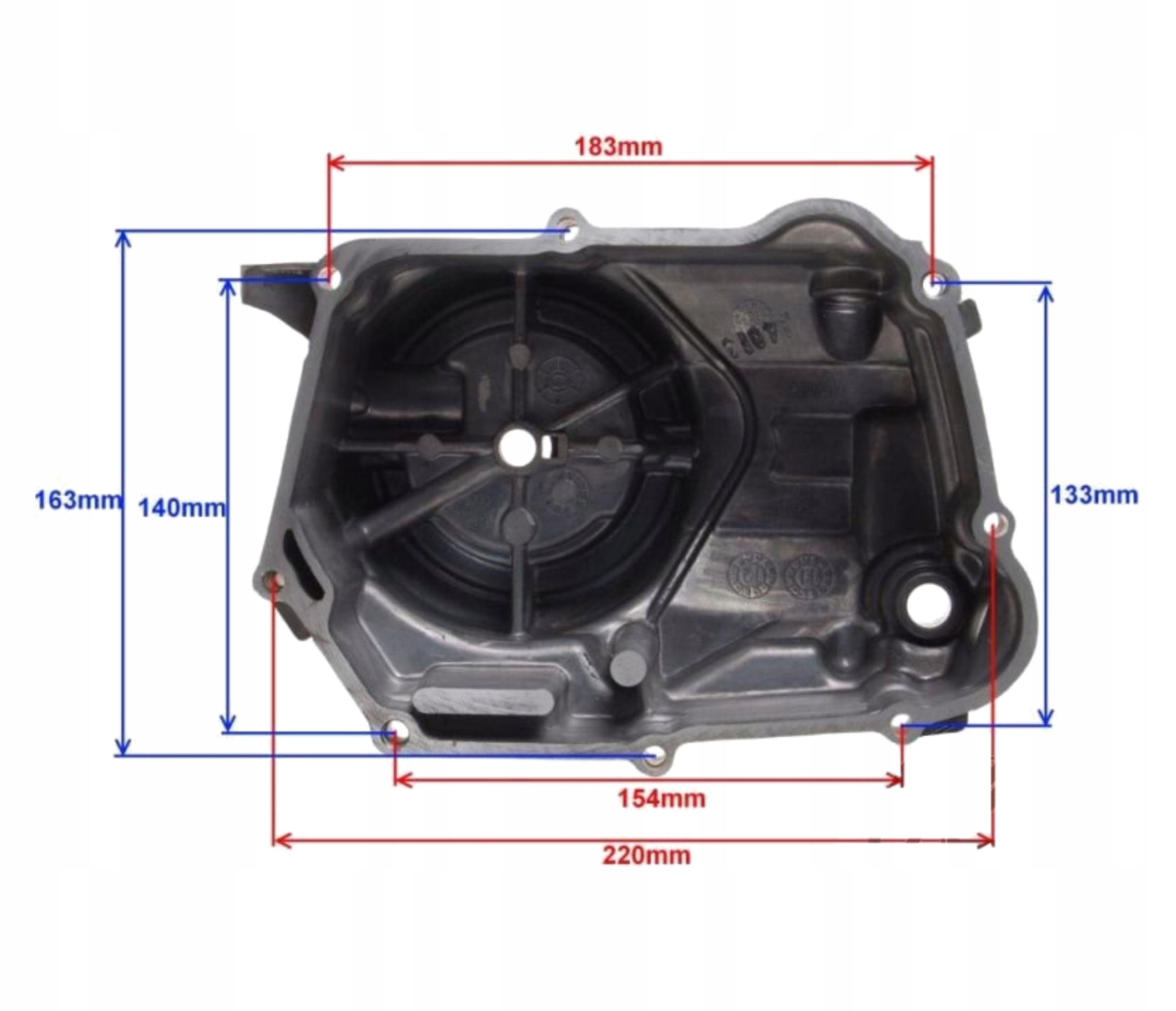 MINI CROSS ROMET 125 154 FMI Pokrywa Silnika Prawa Producent czesci Inny