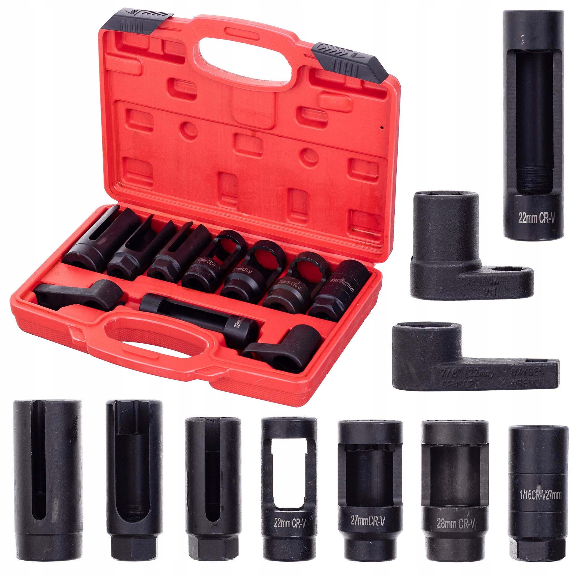 

Zestaw nasadek do sondy Lambda wtryskiwaczy 10el.