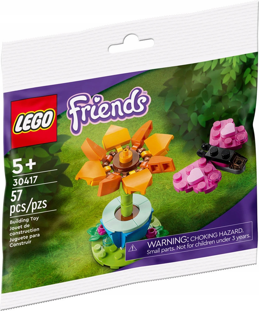 

Lego Friends Ogrodowy kwiat i motyl 30417