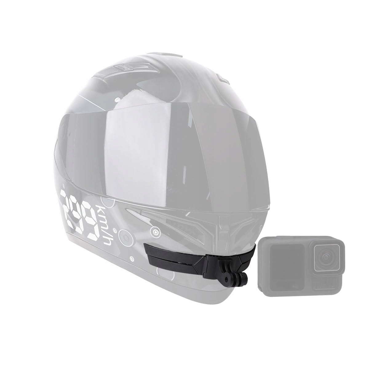Uchwyt Pod Brodę Kasku Motocyklowego do GoPro Hero 13 12 Xiaomi Lupholue — miniatura 6