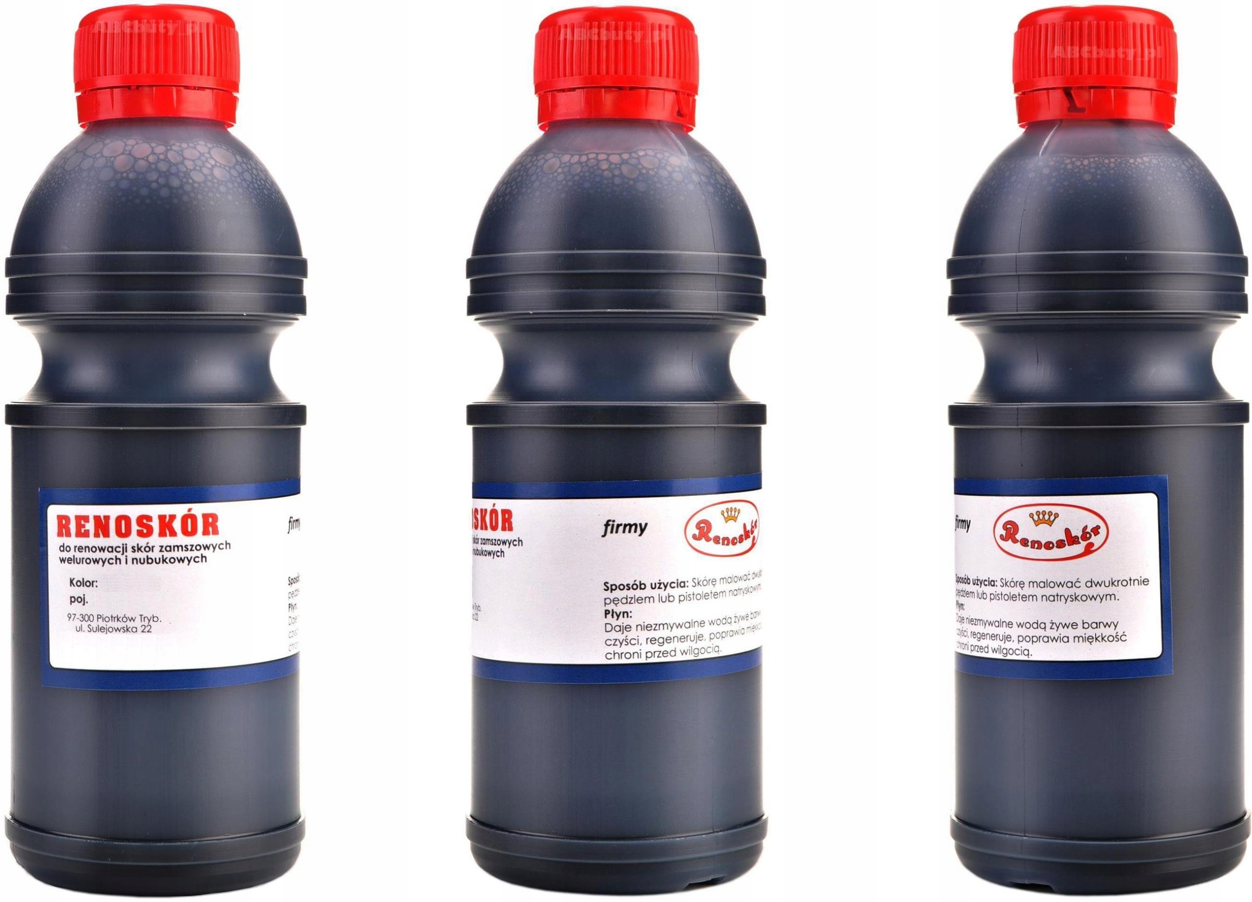 FIOLETOWY 13 FIOLETOWA FARBA RENOSKÓR 500 ml WILBRA DO SKÓRY ZAMSZU NUBUKU Sposób aplikacji aplikator z gąbką