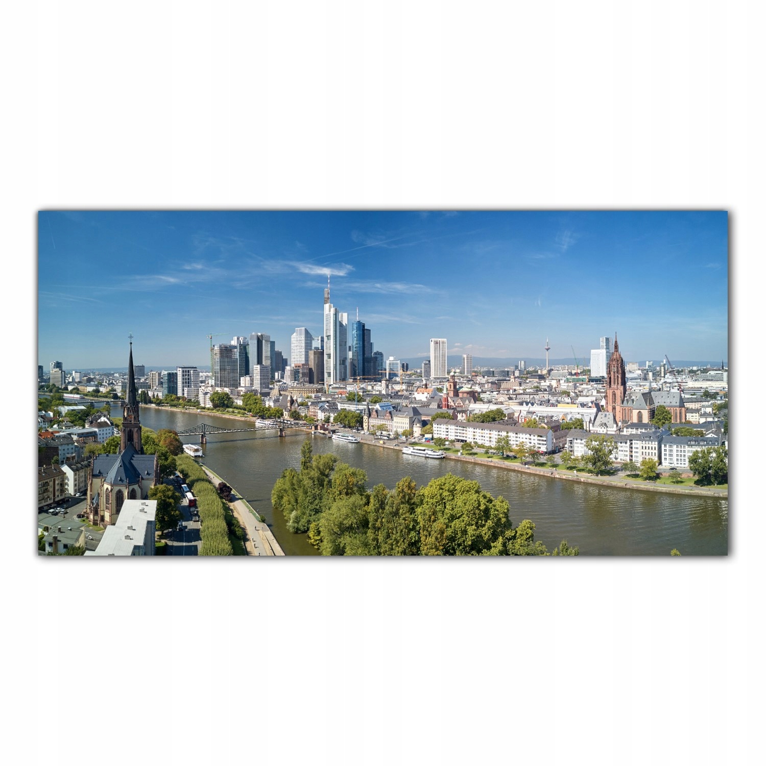 Mrakodrapy Město 140x70 Tvrzené sklo do kuchyně