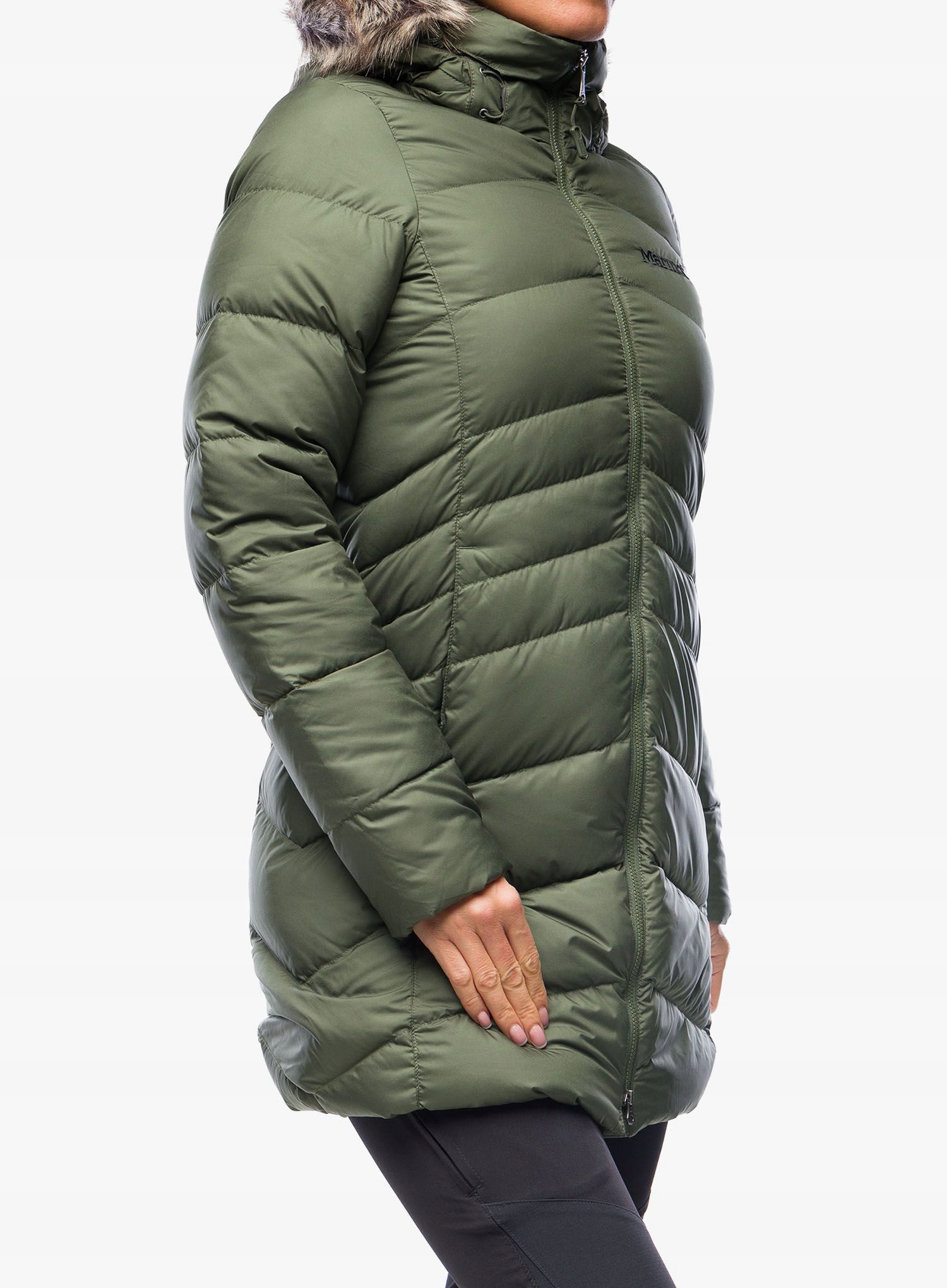 Płaszcz puchowy damski Marmot Montreal Coat nori Xs