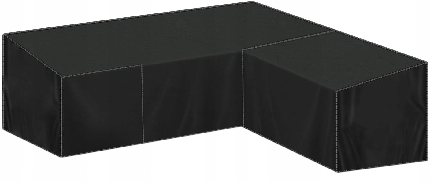 MEBLE OGRODOWE NAROŻNIK SOFA PUF ZESTAW MEBLI OGRODOWYCH Z TECHNORATTANU Kolor szary