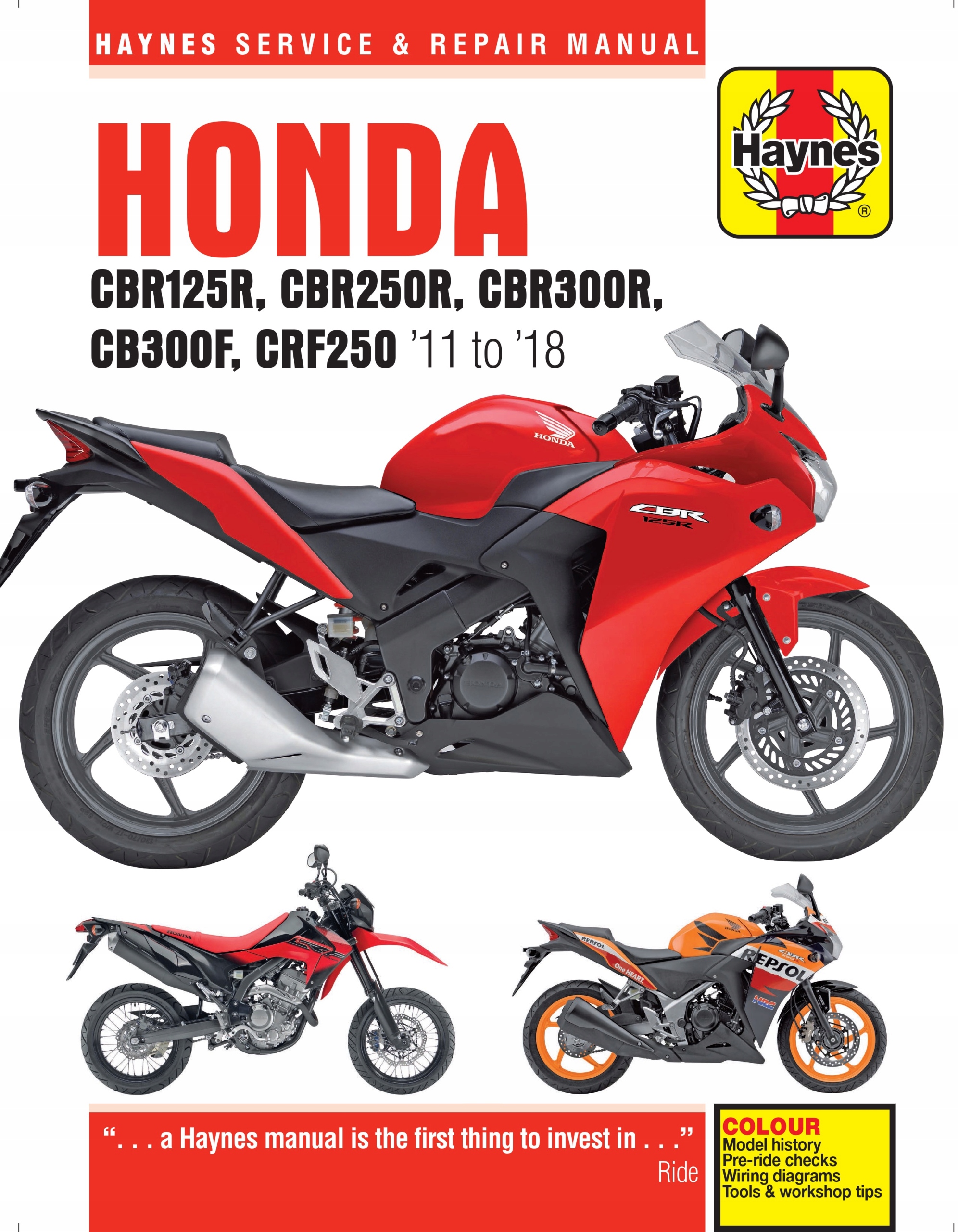 Książka serwisowa Haynes Honda