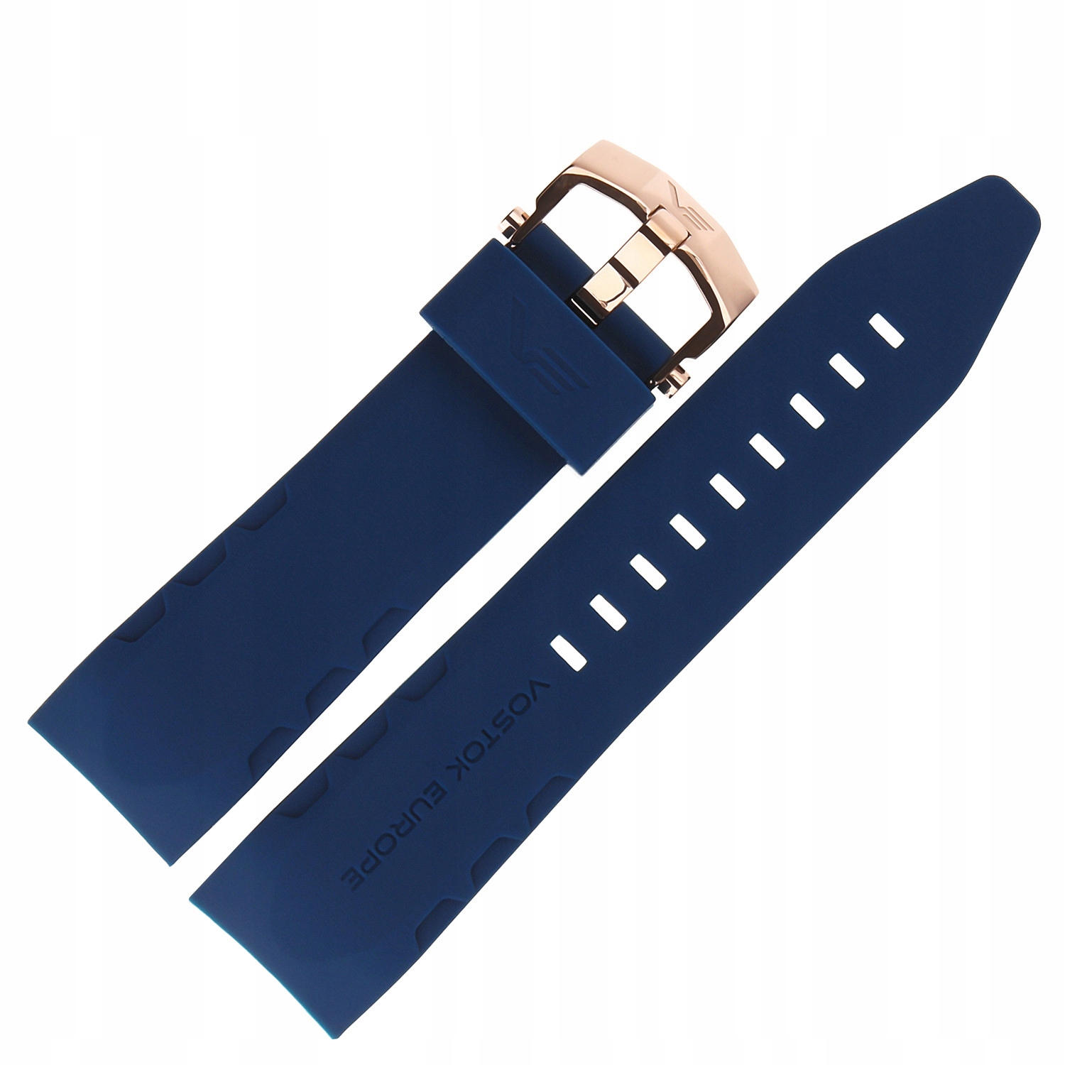 Pásek Lunokhod Silikon (E631) modrý s růžovou barvou