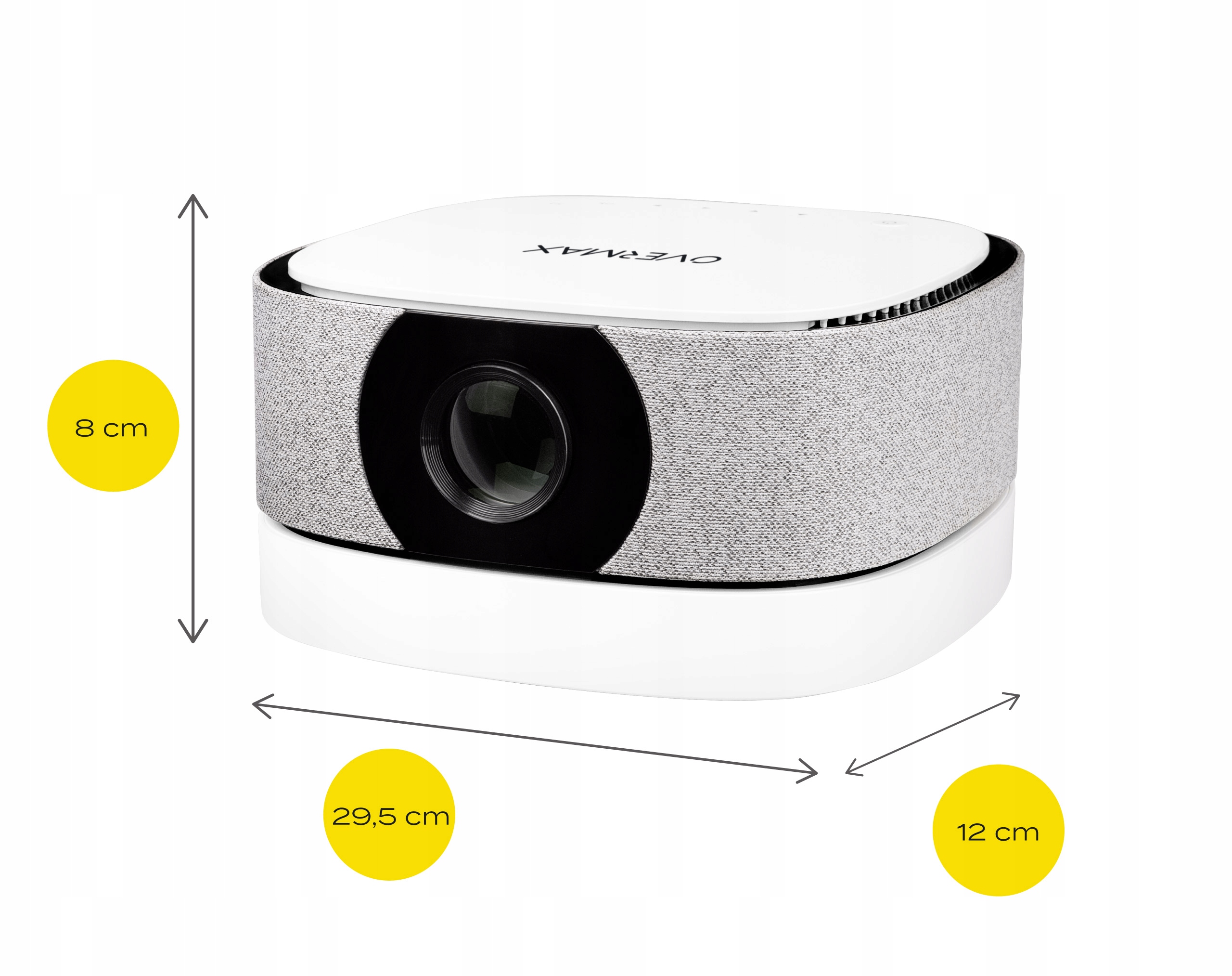 Bezdrátový Projektor Full Hd Powerbanka Na Dovolenou A Na Pozemek