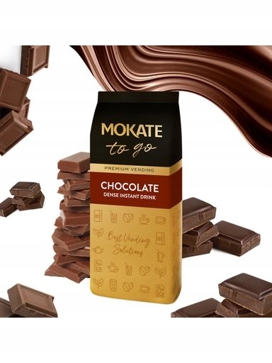 Levně 2x Mokate Chocolate Dense instantní čokoláda k pití hustá 1 kg