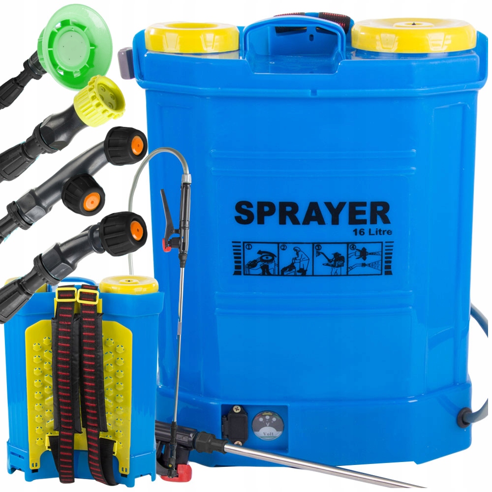 Zahradní Tlakový Akumulátorový Postřikovač S Dlouhou Lankou 16 L
