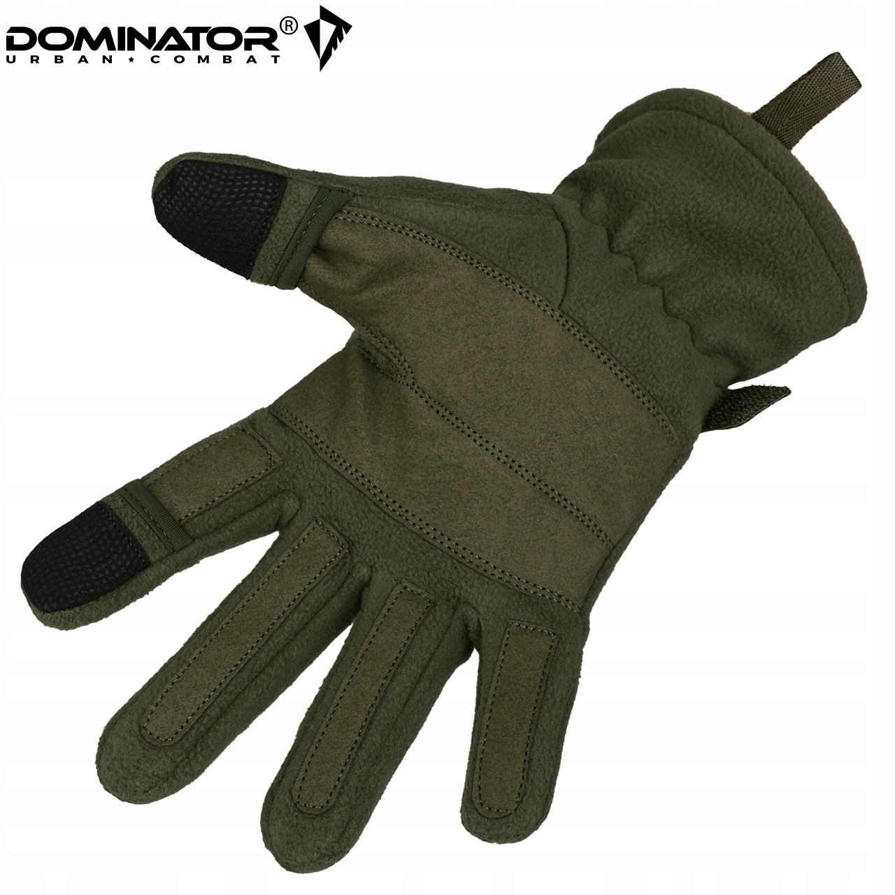 RĘKAWICE TAKTYCZNE ZIMOWE POLAR DOMINATOR OLIV XXL Model DOMINATOR RĘKAWICE Polarowe Membraną