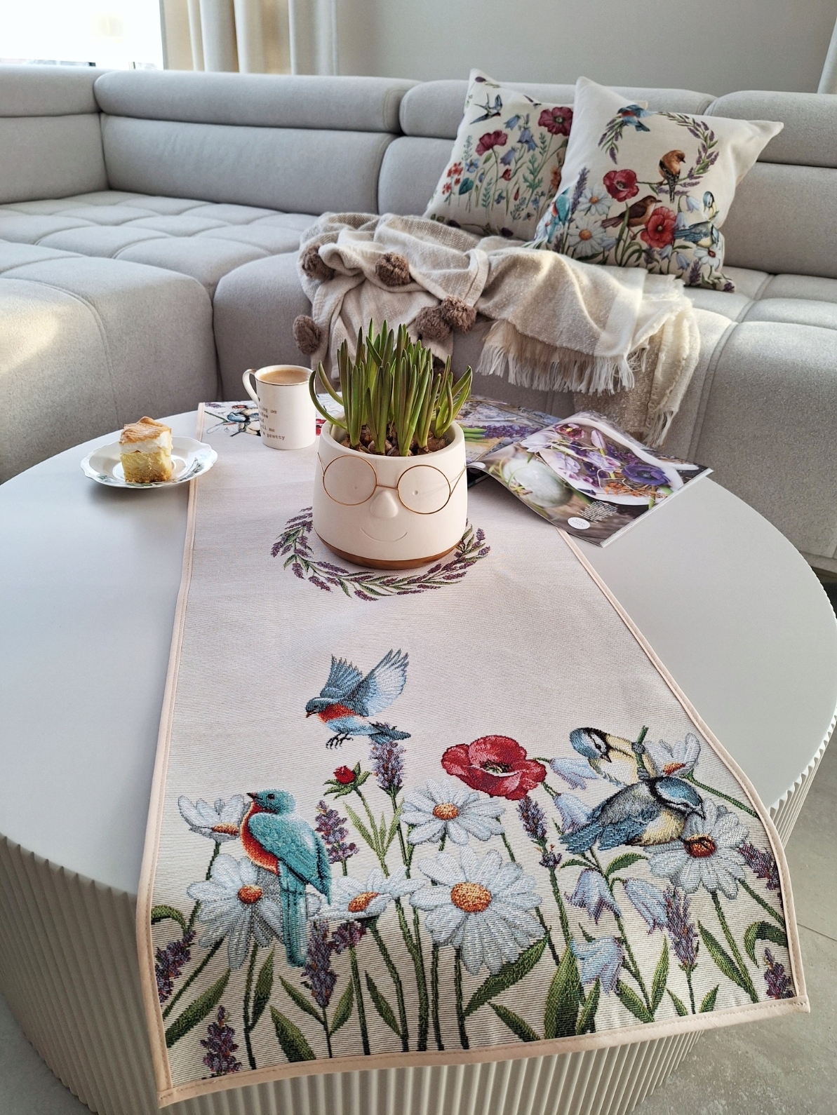 Běhoun 40x100 cm 1229 Birds