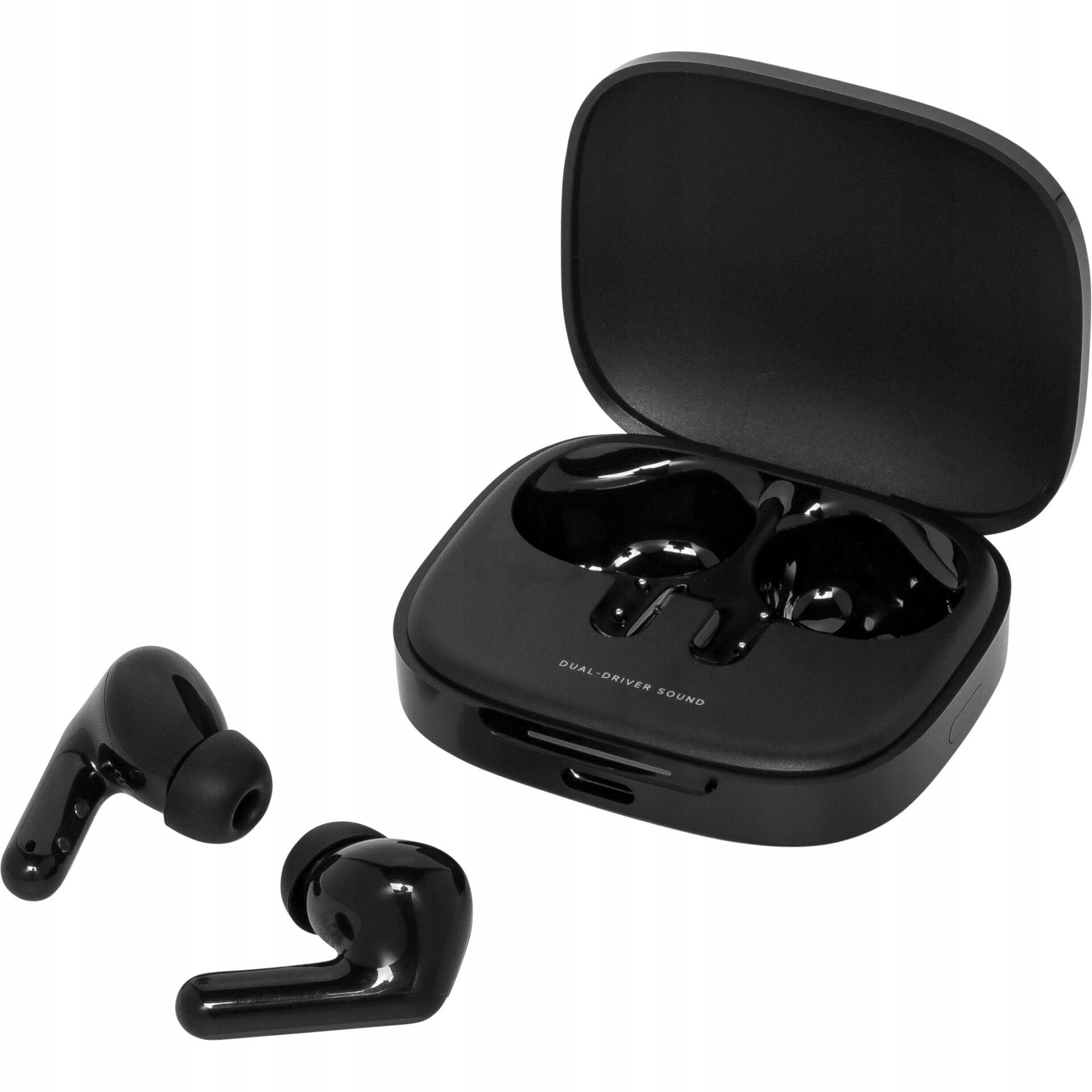 Słuchawki Bezprzewodowe Dokanałowe Douszne Głośne Solidne 10M Czarne