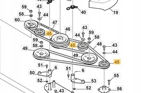 Rolka Napínača Stiga 135H 1134-7124-01