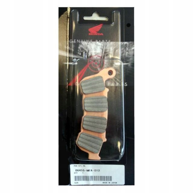 06456-MCC-006 - ОРИГИНАЛЬНЫЕ ТОРМОЗНЫЕ КОЛОДКИ ПЕРЕДНИЕ HONDA VFR800 NT650V