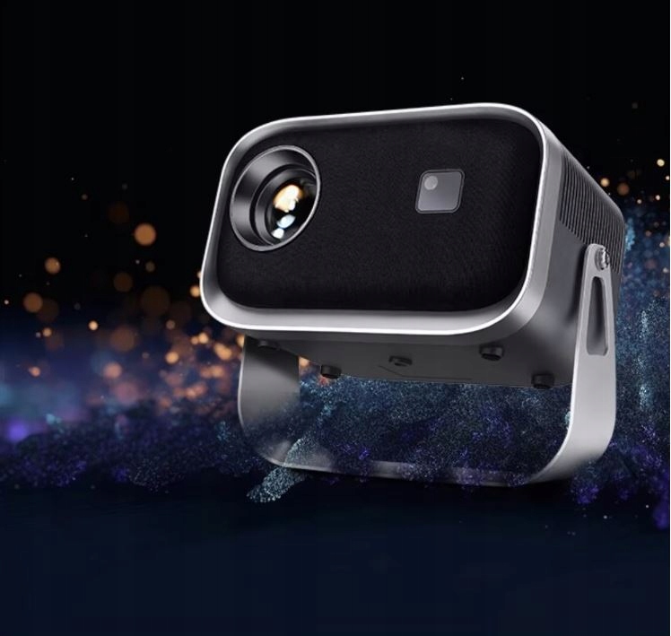 PROJEKTOR SMART WIFI ANDROID TV FULL HD RZUTNIK LED OBROTOWY PRZENOŚNY IDEA Marka inna