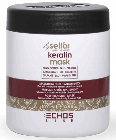 

Echosline Seliar Keratin Maska Z Keratyną 1000ml
