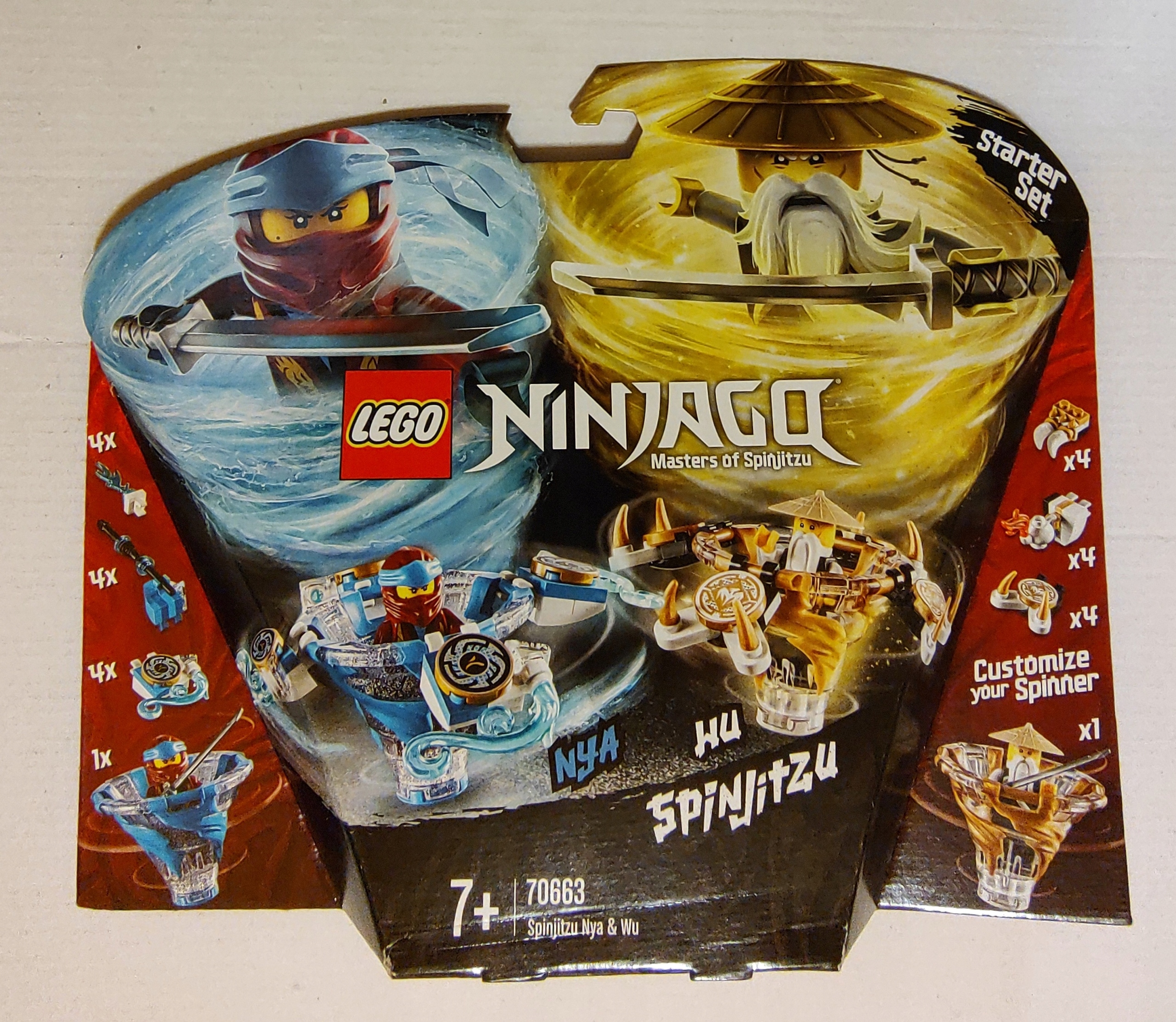 Lego Ninjago 70663 Spinjitzu Nya & Wu