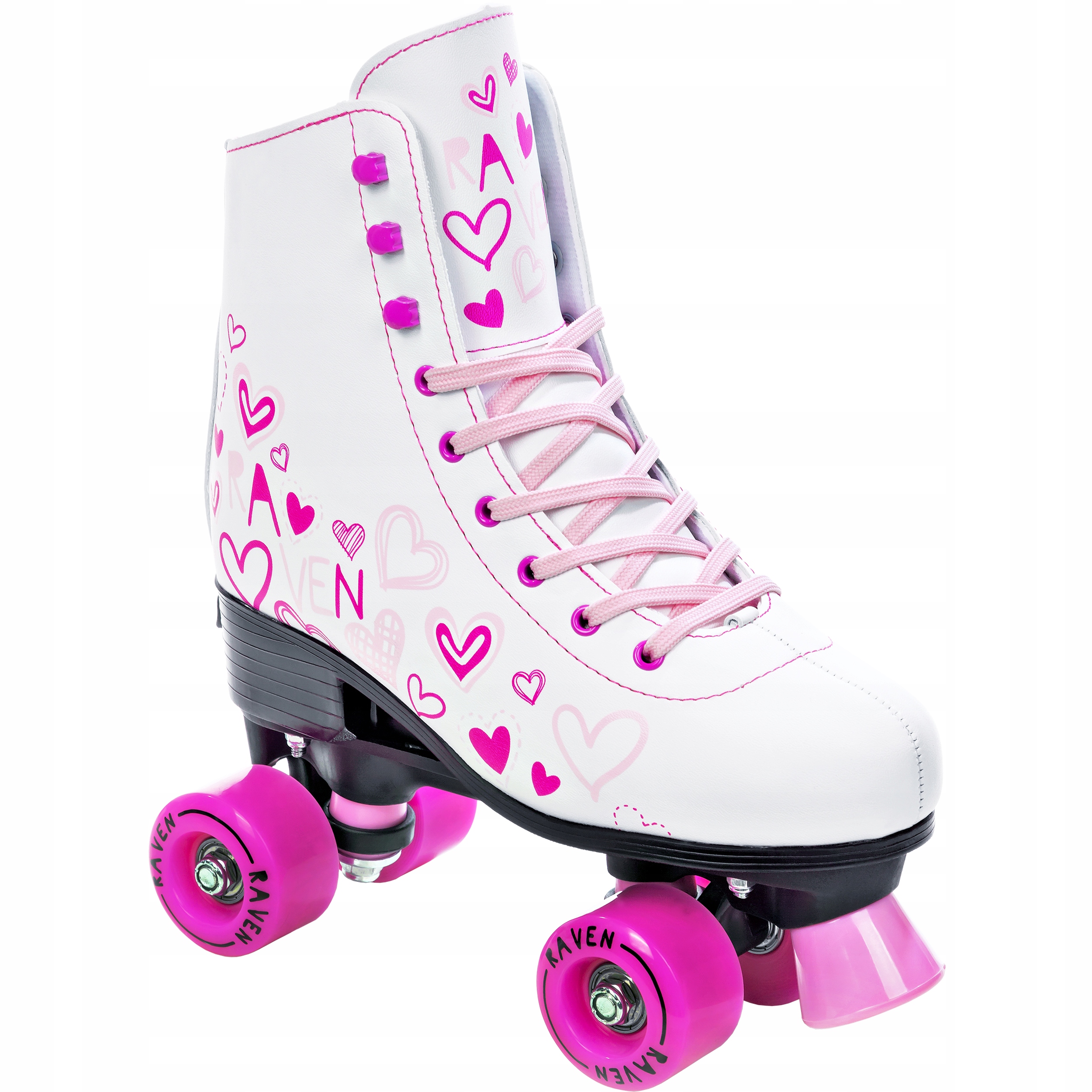 

Wrotki Regulowane Raven Trista White/Pink 35-38