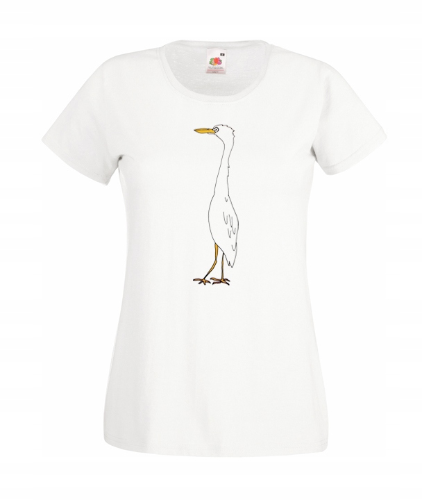 

XL Koszulka Damska Gąski Gęś Ornitolog Ptaki Wzór