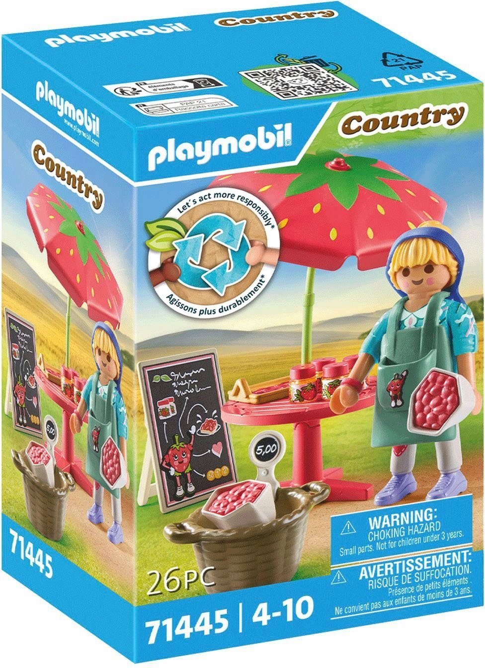 PLAYMOBIL Stragan z domowym dżemem COUNTRY 71445