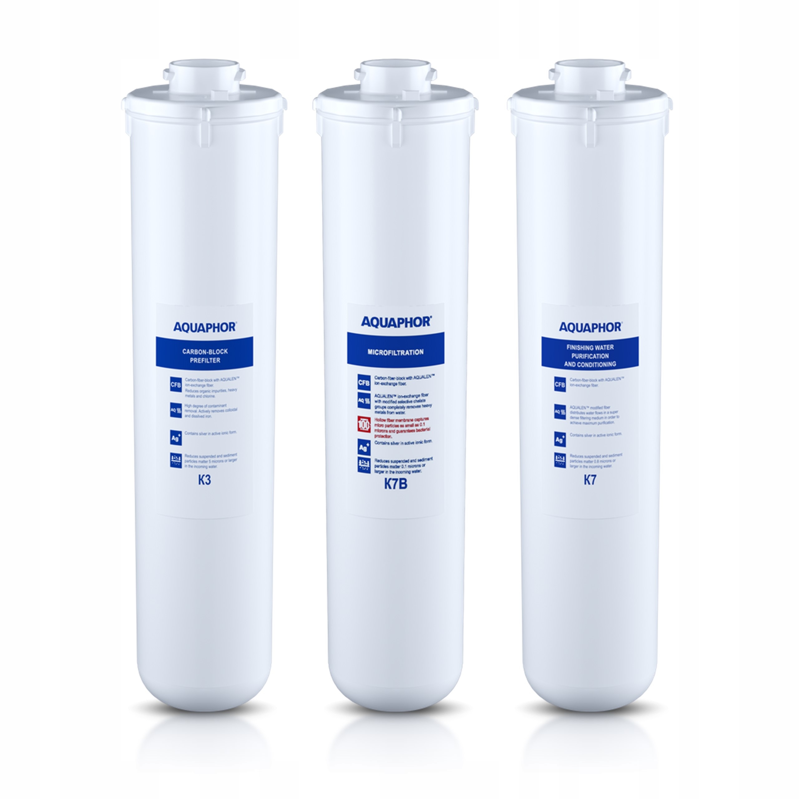 

Zestaw wkładów Aquaphor Kryształ B Eco K3 K7B K7