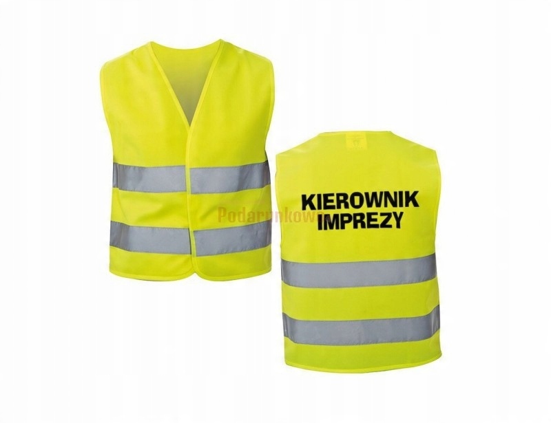 

Kamizelka Kierownik Imprezy na kawalerski