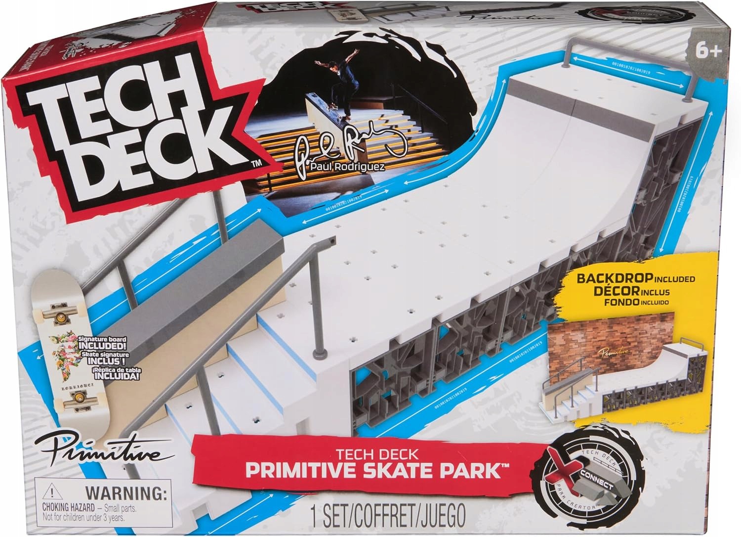 Tech Deck Primitive Skatepark skate park x-connect, zestaw ramp