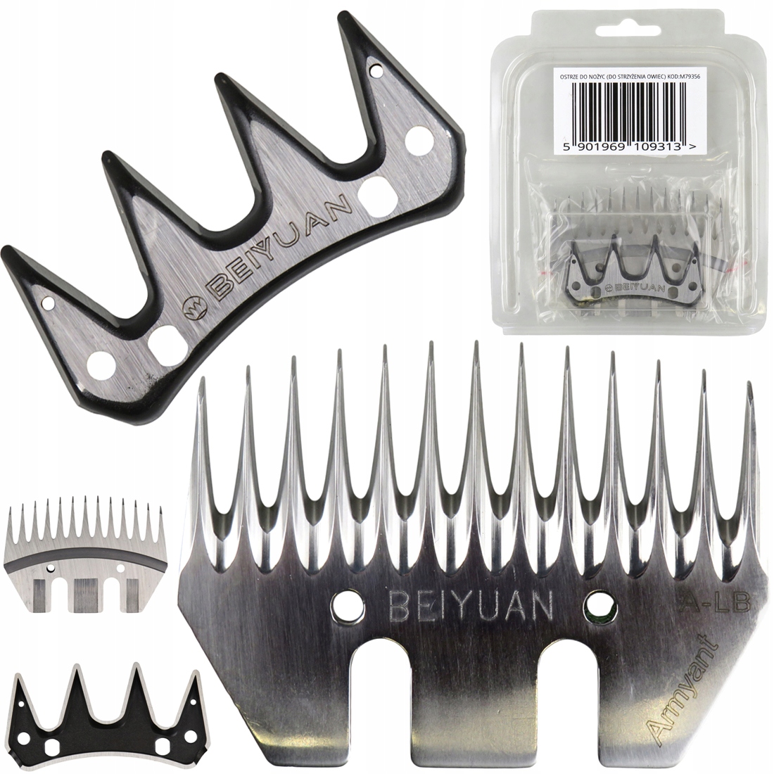 NOŻE OSTRZA NOŻYKI DO MASZYNKA DO STRZYŻENIA OWIEC