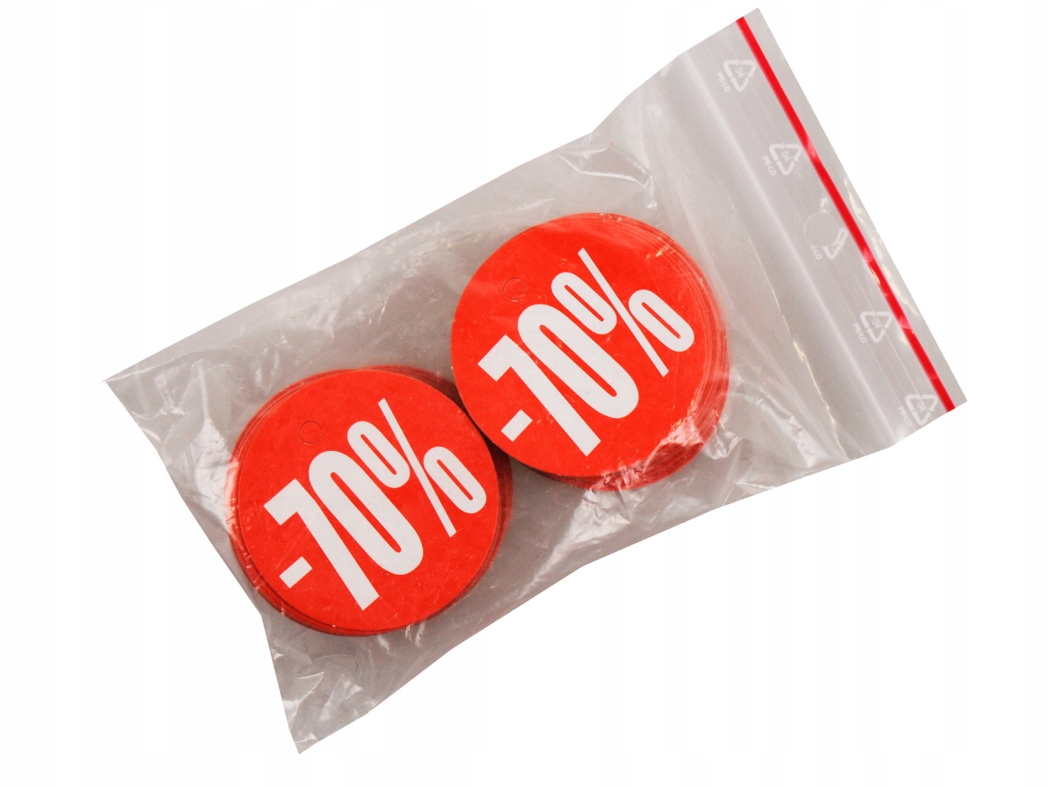 ETYKIETA OKRĄGŁA KÓŁKO FI 4,5CM - 70 % TABLICA R Marka MONTIP