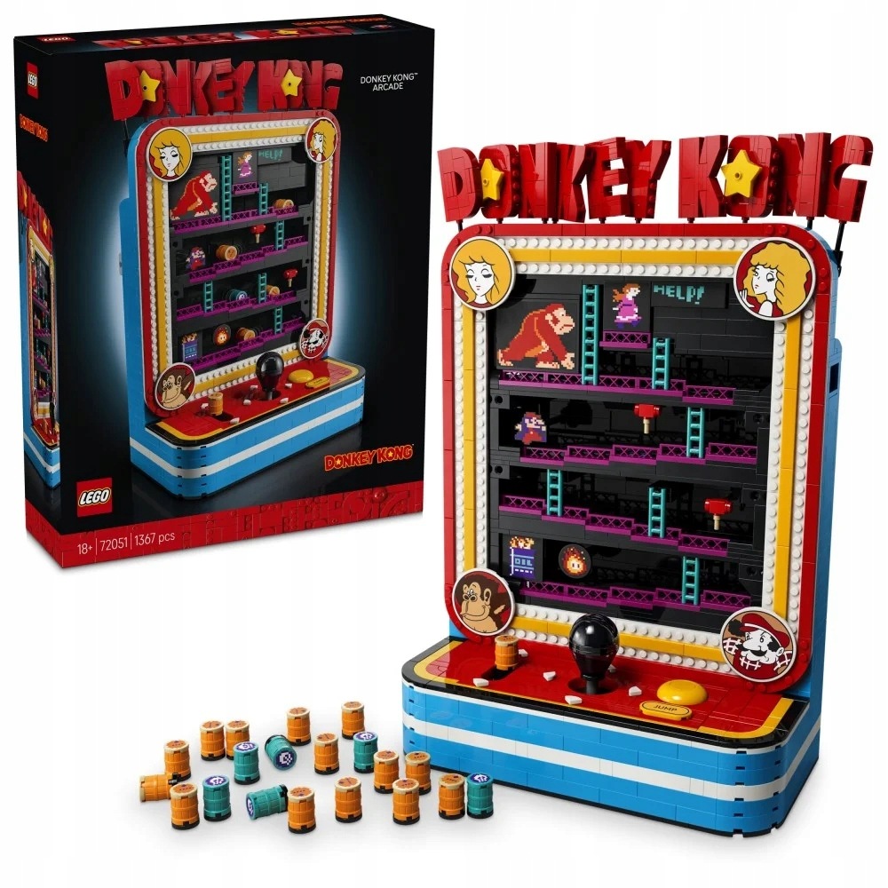 Lego 72051 Mario Herní automat Donkey Kong