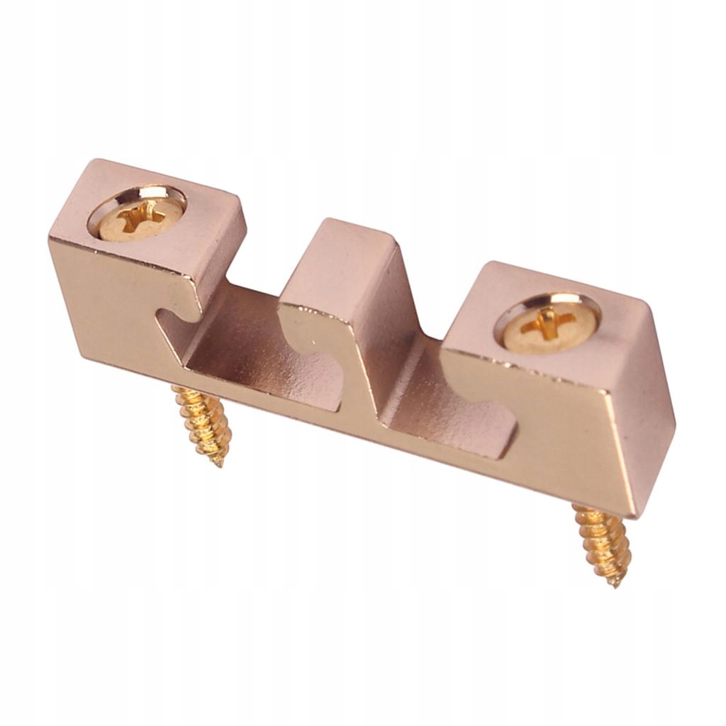 Roller String Retainer Tree Guide For 3 String Bass Guitar Gold