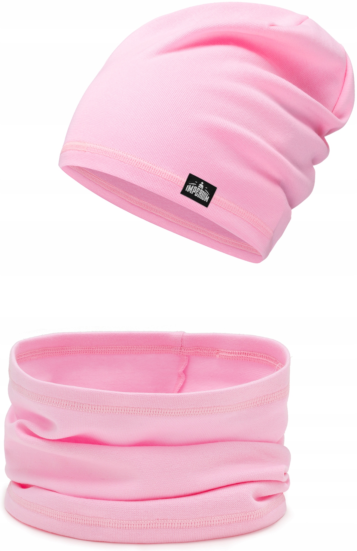 

Czapka + komin komplet bawełna wiosna 48-50 Kolory
