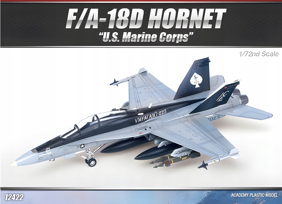 Academy 12422 F/A-18D Hornet Us Marines 1:72