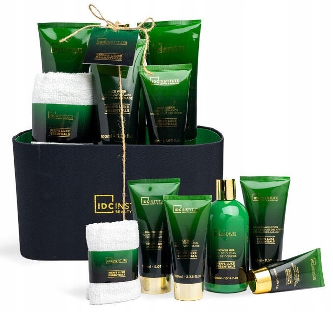 Zestaw Dla Pana Mężczyzny Do Spa Ciała Twarzy Kąpieli Golenia Kosz