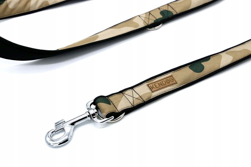 

Smycz przepinana KenDog Handmade Piaskowe Moro 2 m