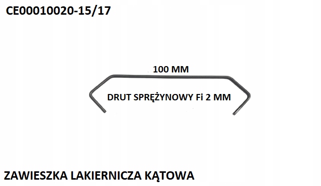 

Zawieszki Lakiernicze S CE00010020-15/17 100 szt.