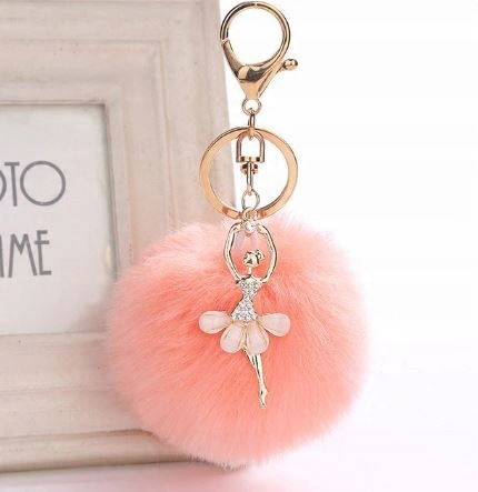 

Futro Zawieszka Pompon Brelok Do Kluczy Do Torebek