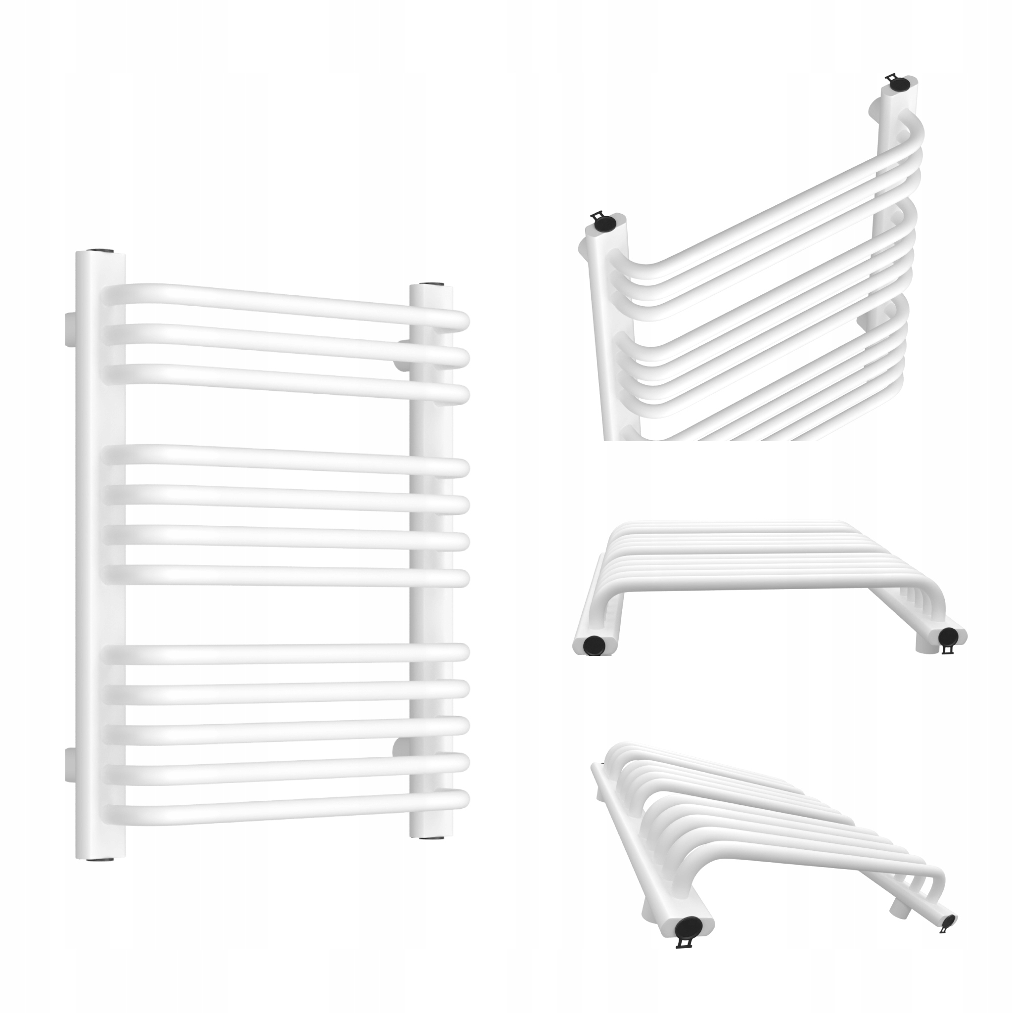 Koupelnový Radiátor Stella 720x550 Bílý Mat Str