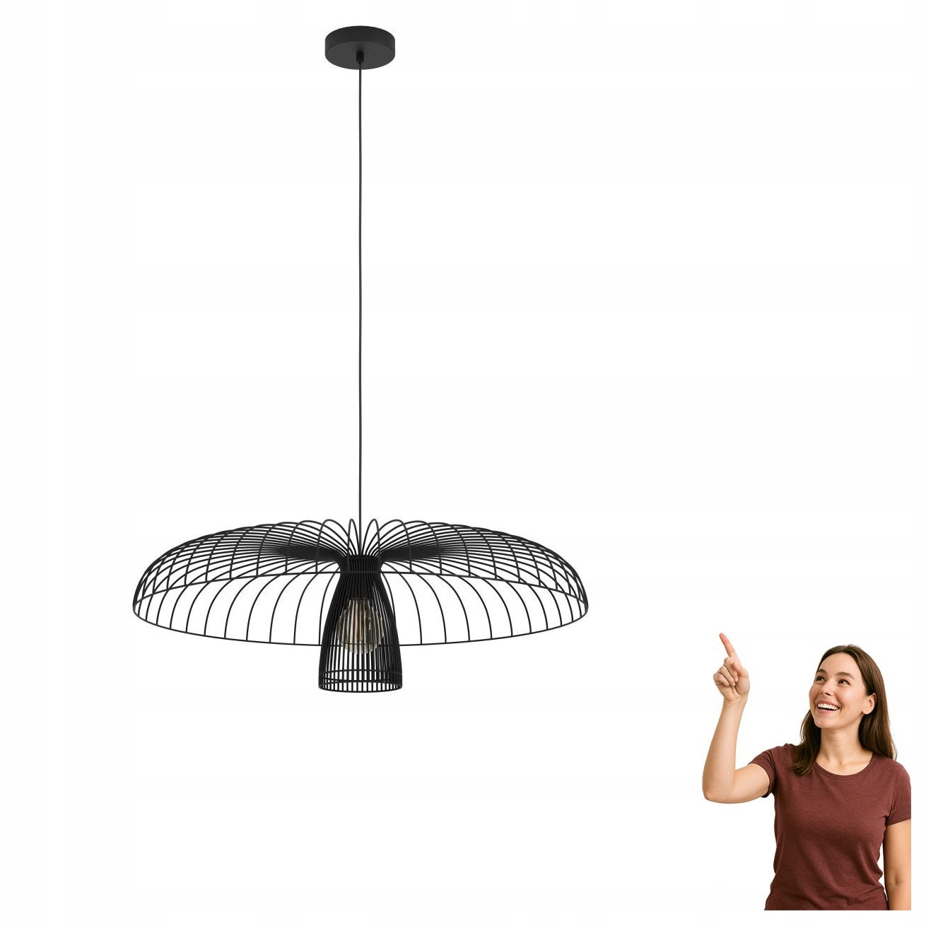 Závěsná lampa Champerico 390216 Eglo