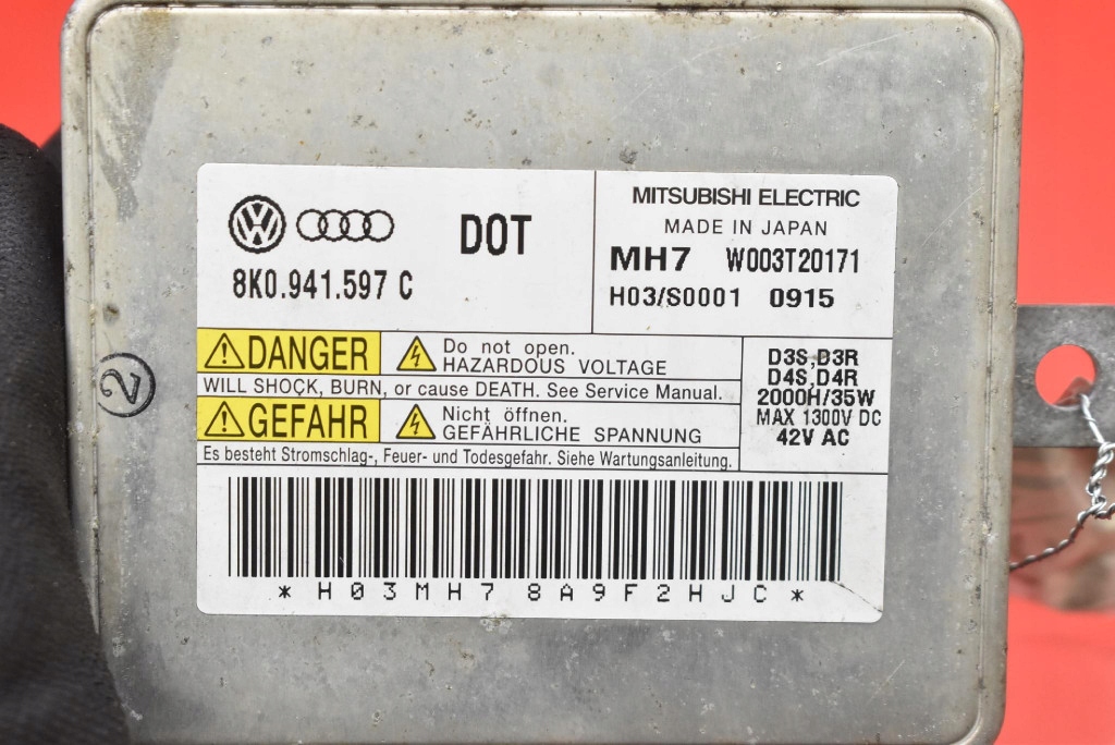 control unit XENON KSENON left 8K0941597C AUDI A6 C6 LIFT 08-11