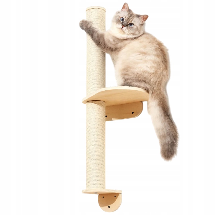 Levně Nízký škrabák, vysoké škrabadlo, škrabací sloupek MewooFun 61 100 cm