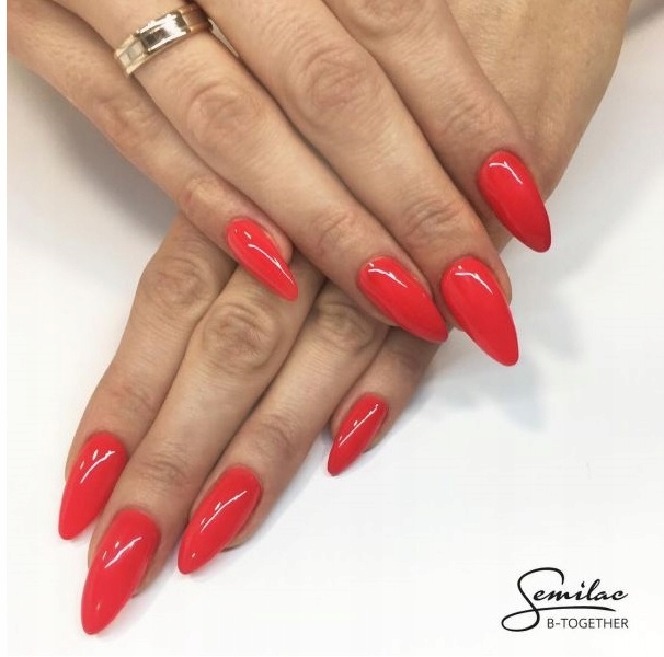 SEMILAC 134 Red Carpet UV LED Lakier Hybrydowy 7ml Marka Semilac